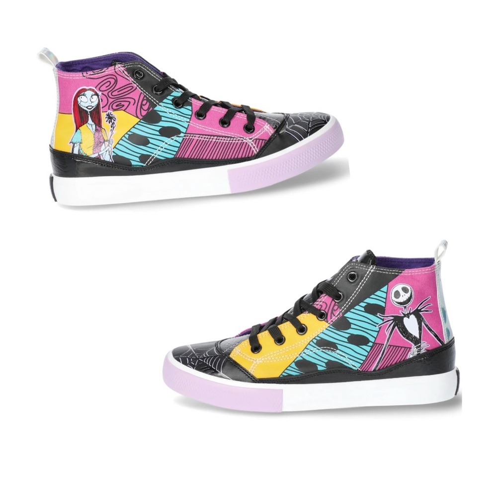 Nightmare Before Christmas High-Top Sneakers Disney 9.5 NWT